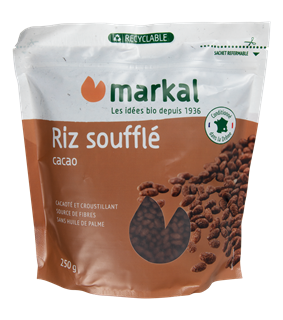 Markal Gepofte rijst met cacao bio 250g - 1215